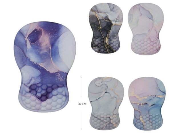 &u+ MOUSE PAD ANTIDESLIZANTE NUBE GRANDE COLORES